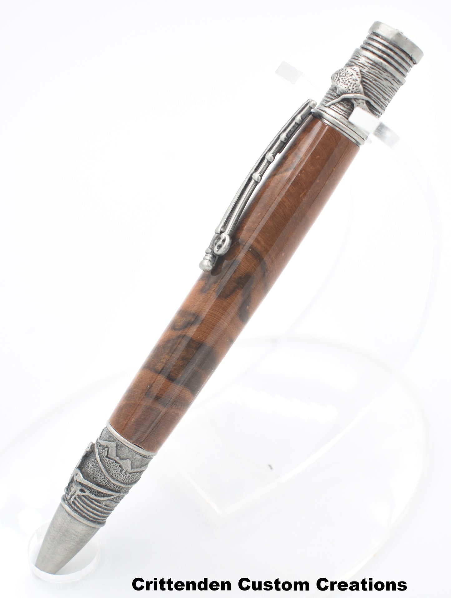 Stabilized Ambrosia Maple - Fly Fishing Twist Pen