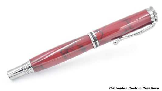 Bloody Basin Red Jasper Tru-Stone  - Jr. Retro Rollerball Pen