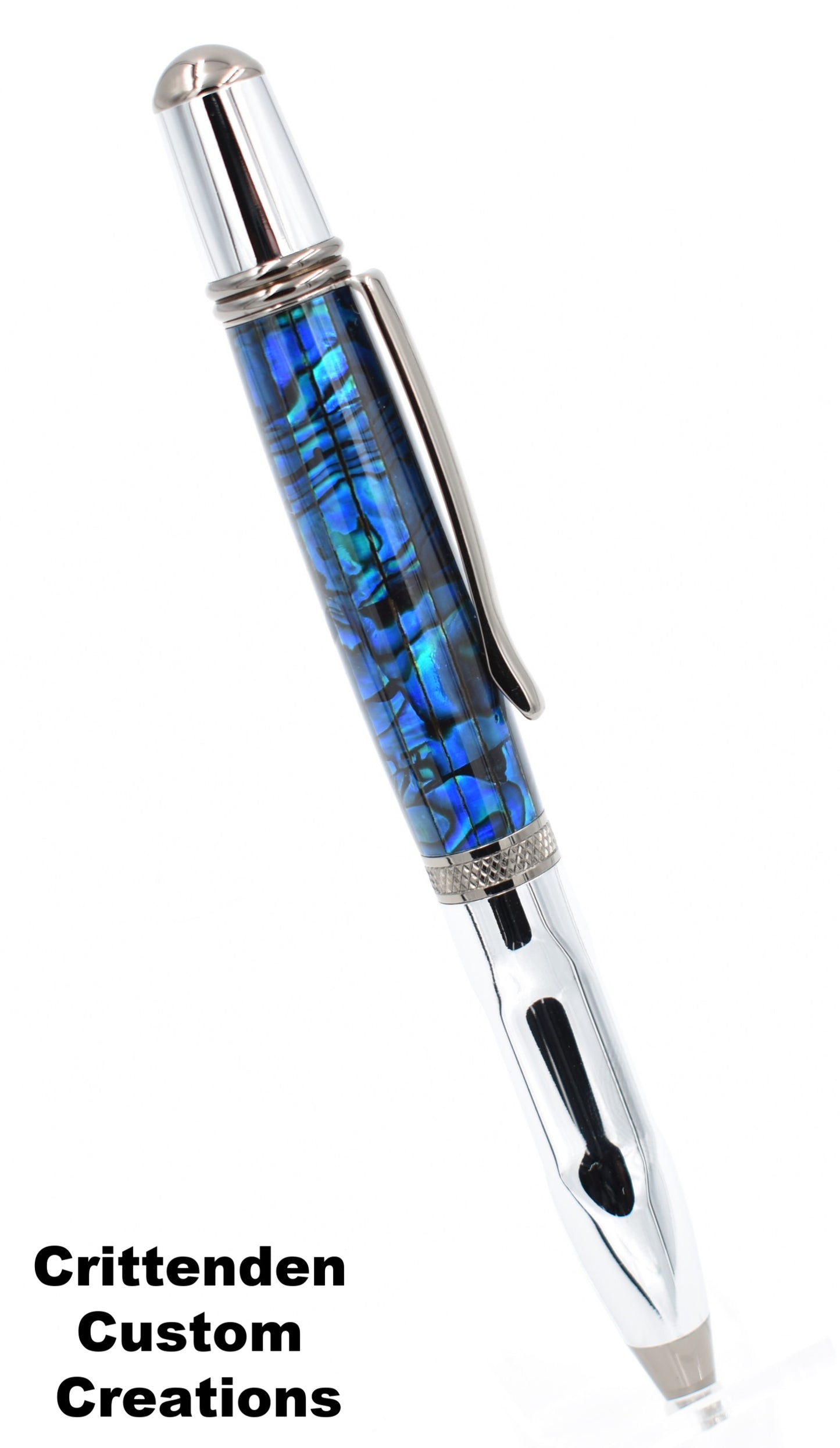 Dark Blue Abalone - Sierra Grip Twist Pen