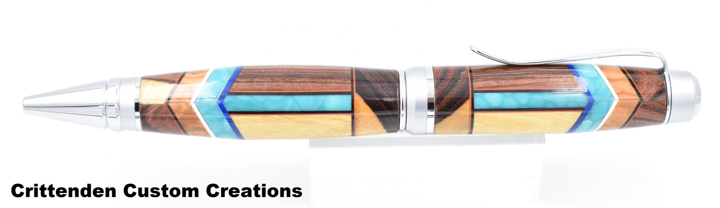 GISI Style Segmented - Cigar Twist Pen