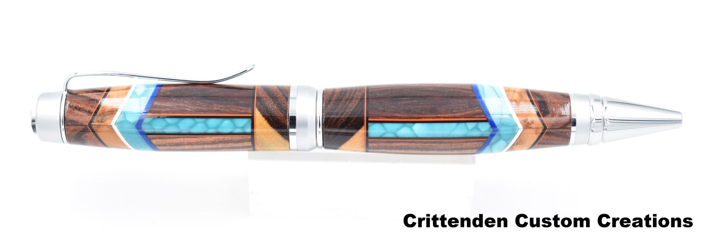 GISI Style Segmented - Cigar Twist Pen