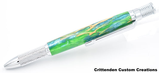 Tropical Sea Cholla Cactus Hybrid - Knurl GT Pen