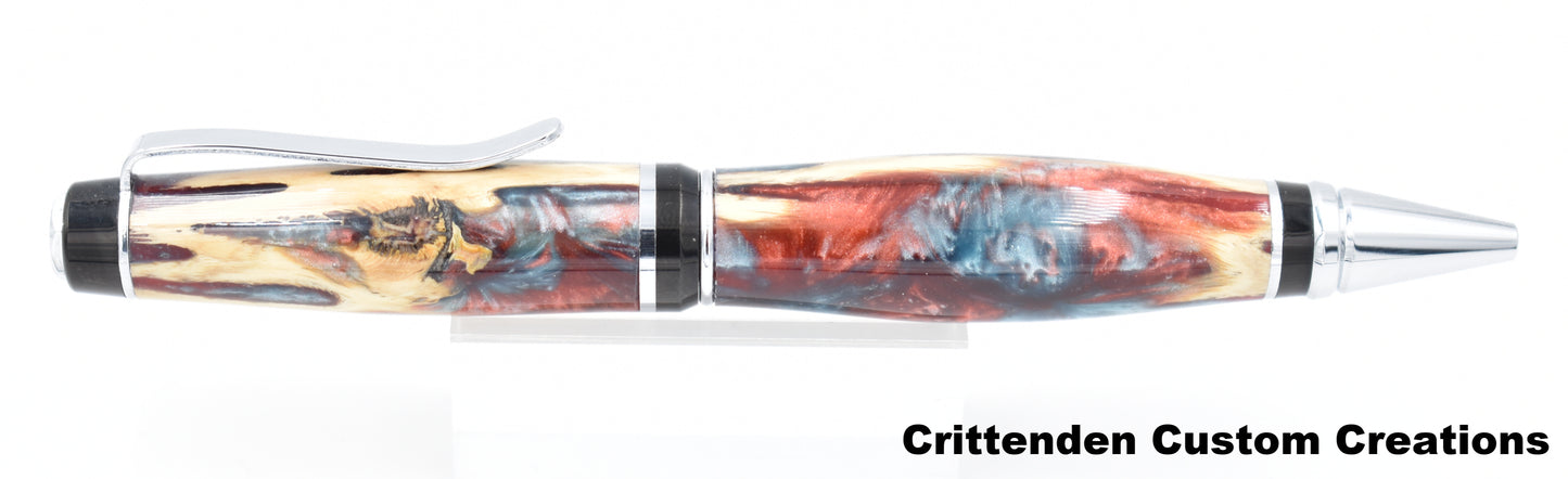 Steel Sky Cholla Cactus Hybrid - Cigar Twist Pen