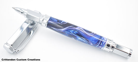 Andromeda Diamondcast Acrylic - Magnetic Vertex Rollerball