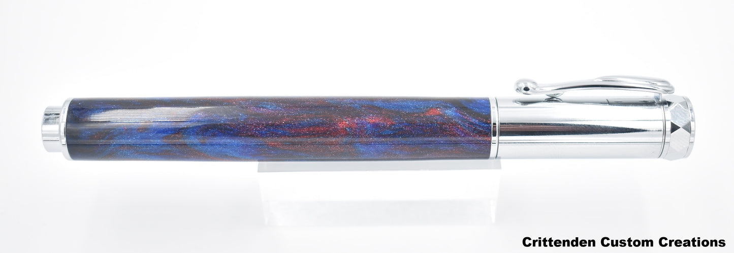 Nebula Diamondcast Acrylic - Zen Rollerball