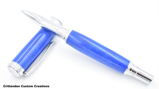 Chilean Lapis Tru-Stone  - Jr. Harold Rollerball Pen