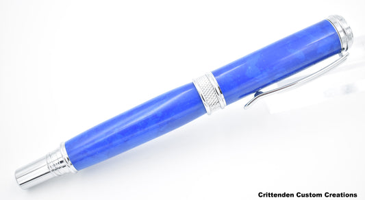 Chilean Lapis Tru-Stone  - Jr. Harold Rollerball Pen