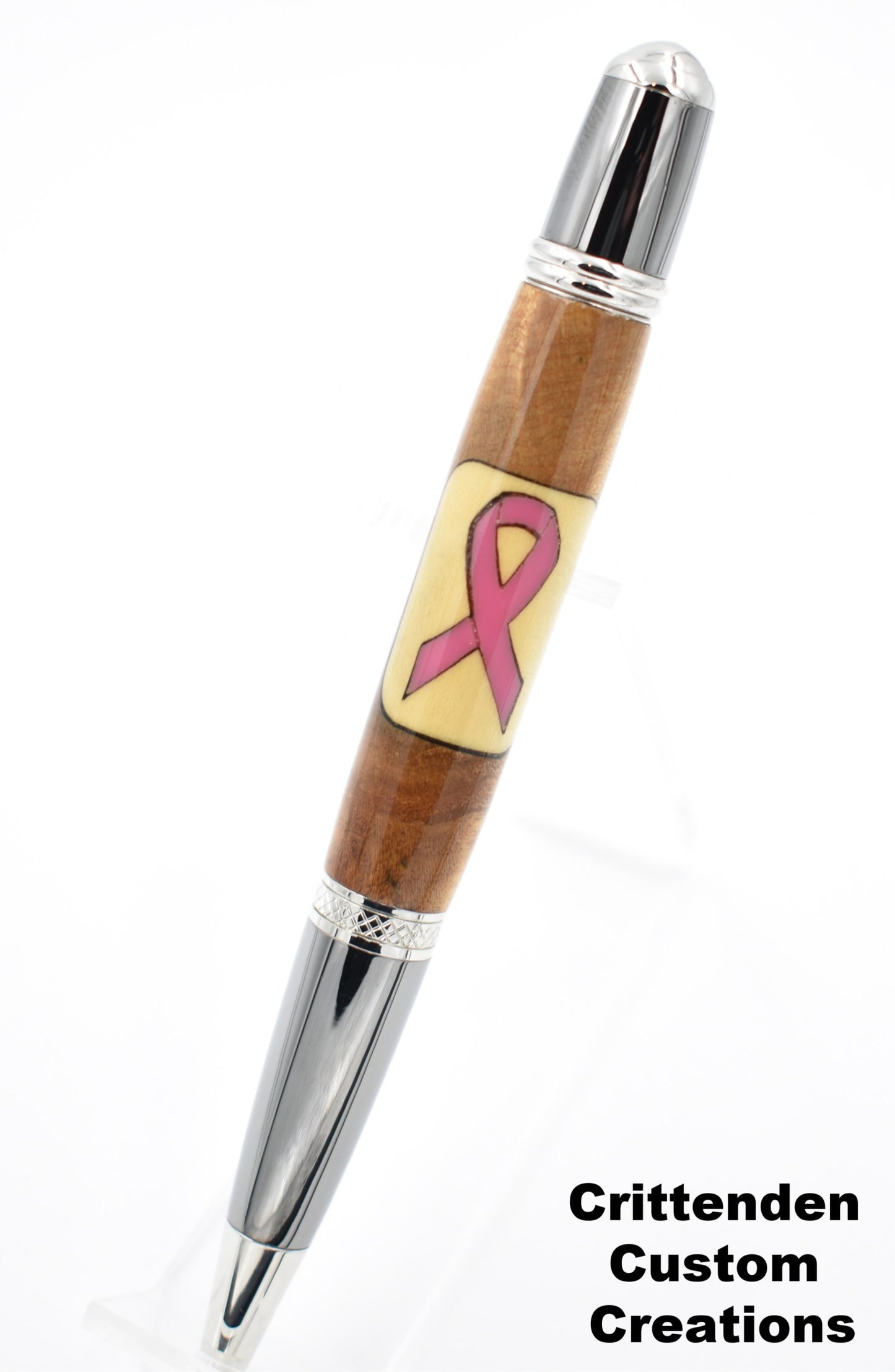 Breast Cancer Awareness (Laser-cut Inlay) - Sierra Twist Pen