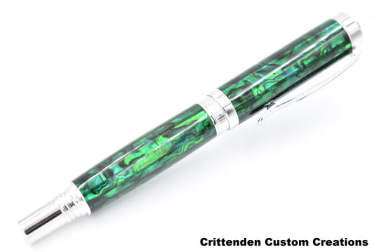 Dark Green Abalone - Jr. Citizen Rollerball