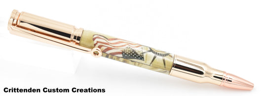 30 Caliber 9-11 Tribute Bullet Twist Pen