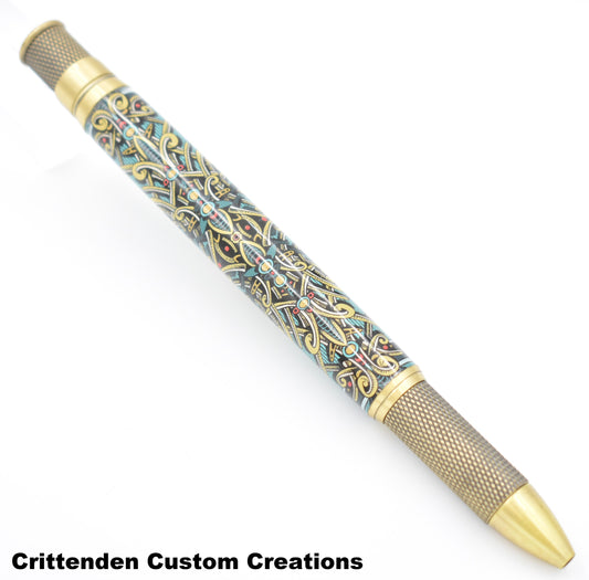 Multi-Colored "Tru-Card" - Knurl GT Pen