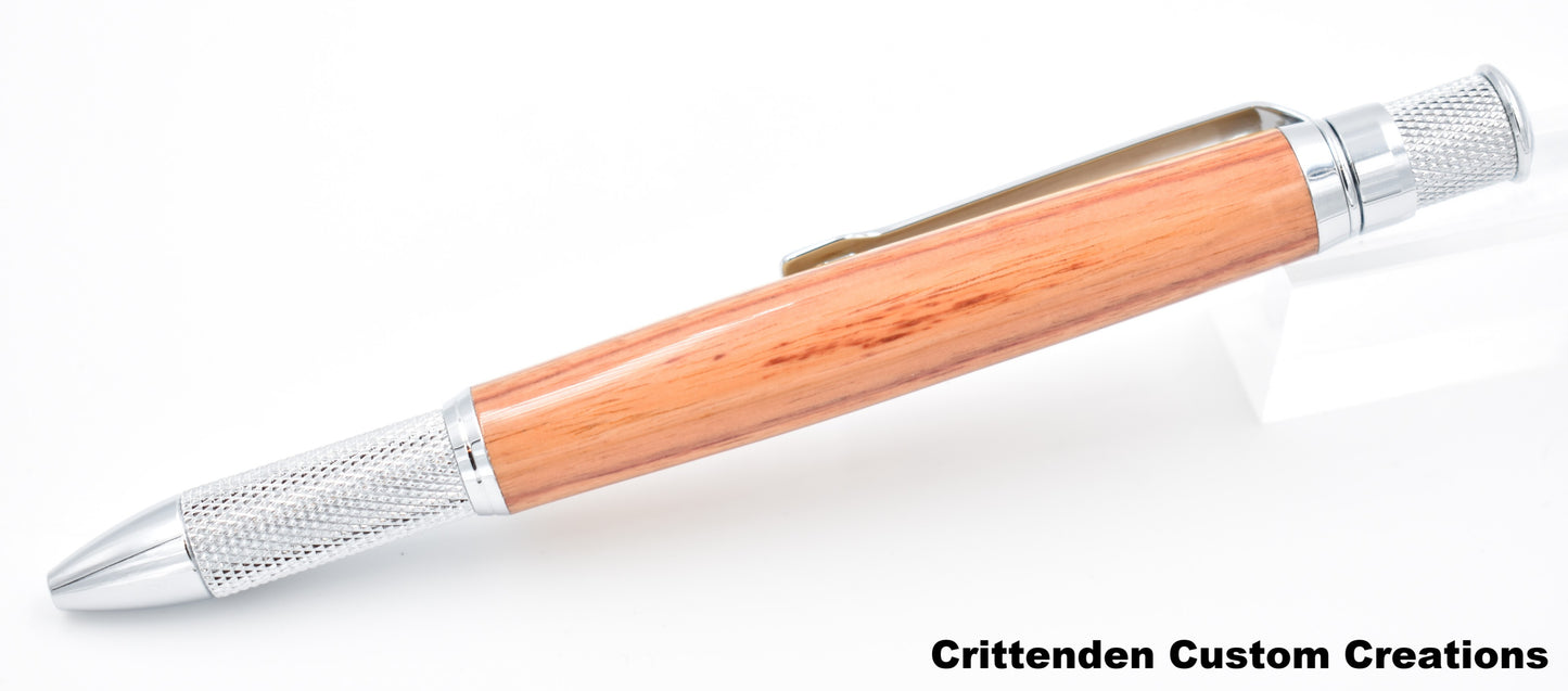Brazilian Tulipwood - Knurl GT Pen