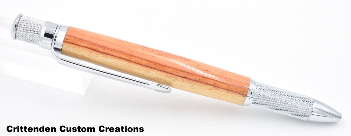 Brazilian Tulipwood - Knurl GT Pen