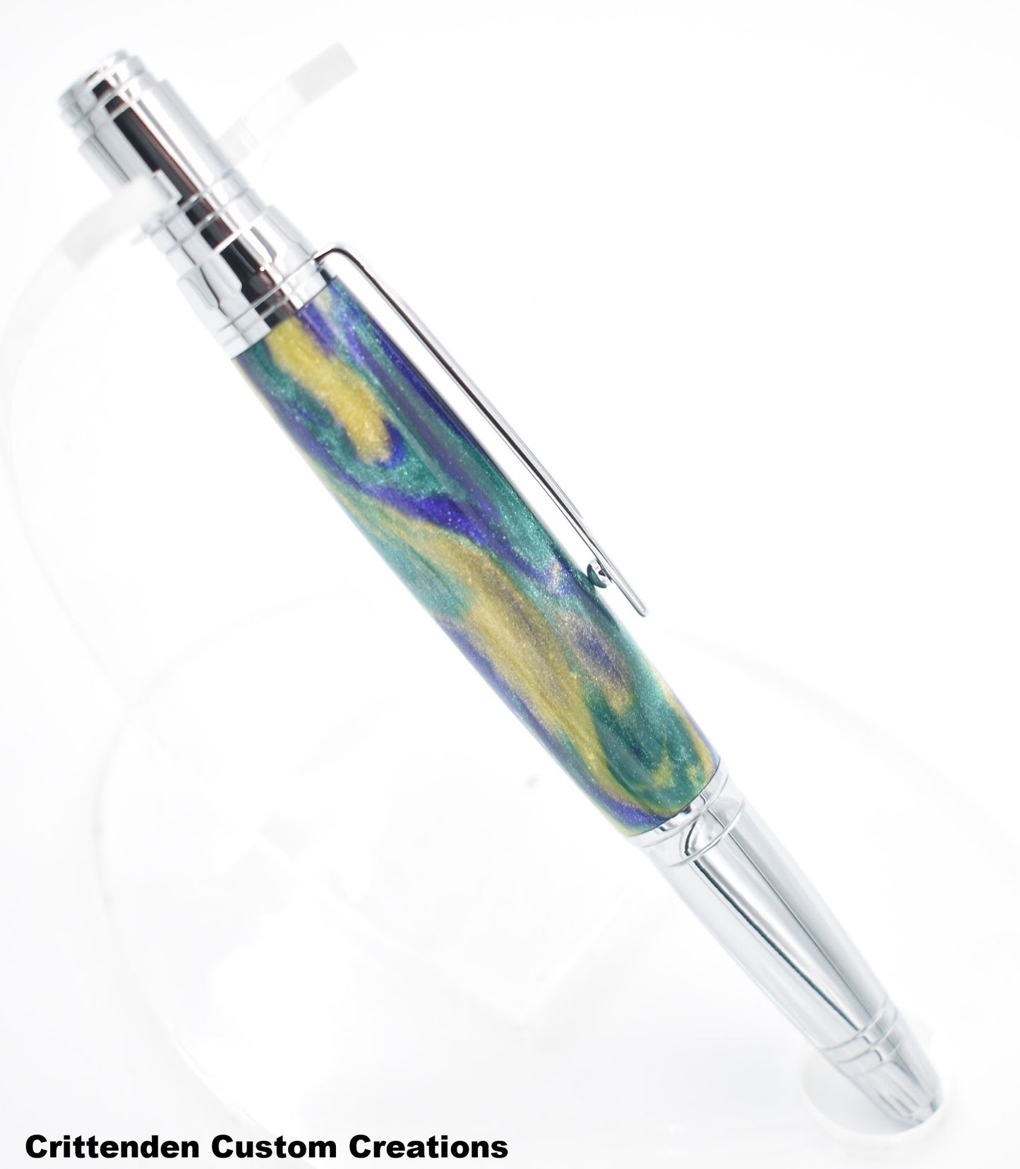 French Quarter Diamondcast Acrylic - Zephyr Twist Pen