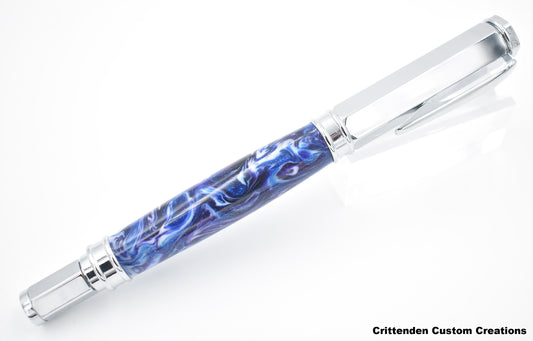 Andromeda Diamondcast Acrylic - Magnetic Vertex Rollerball